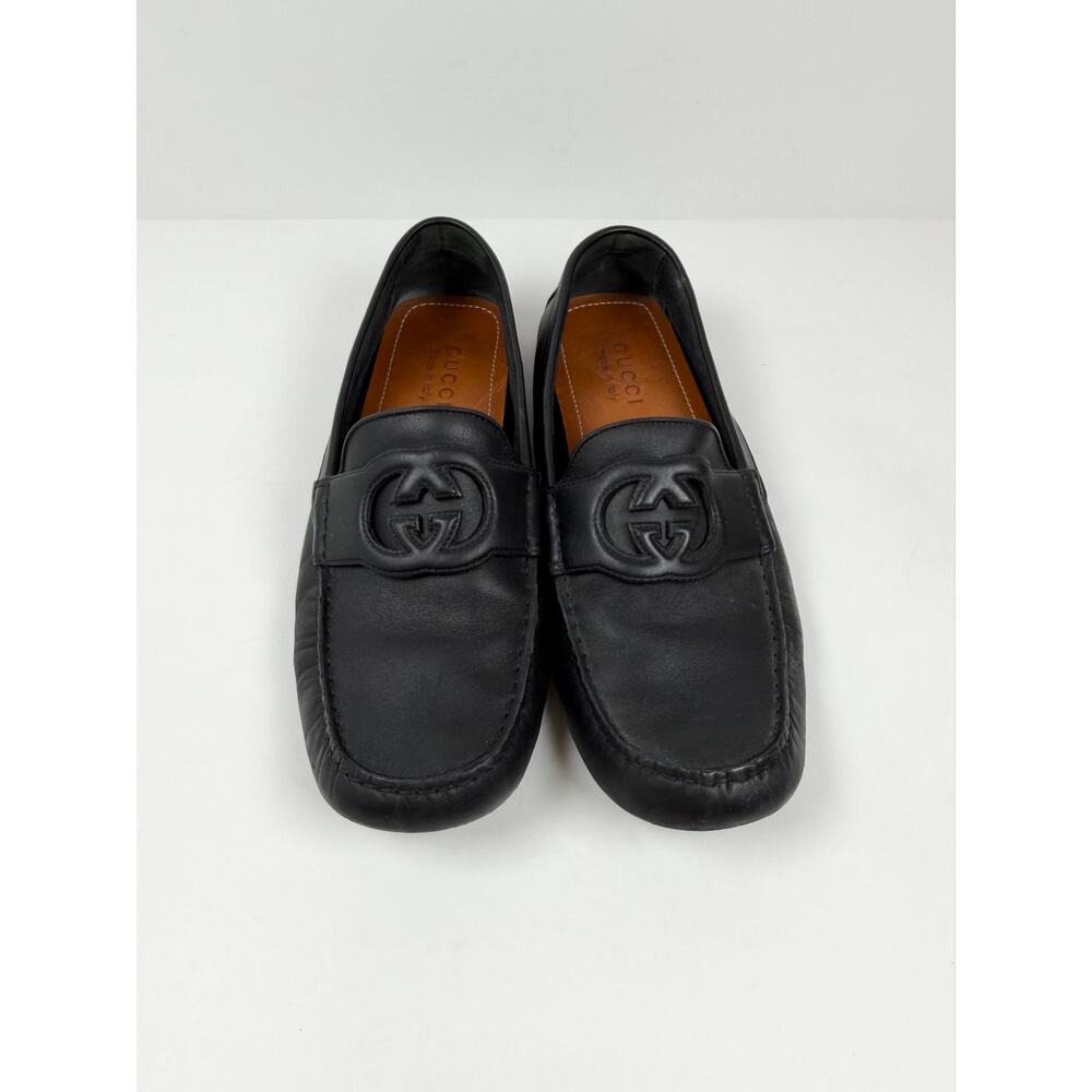 Size 9 - Gucci Leather Black Loafers - Picture 3 of 9